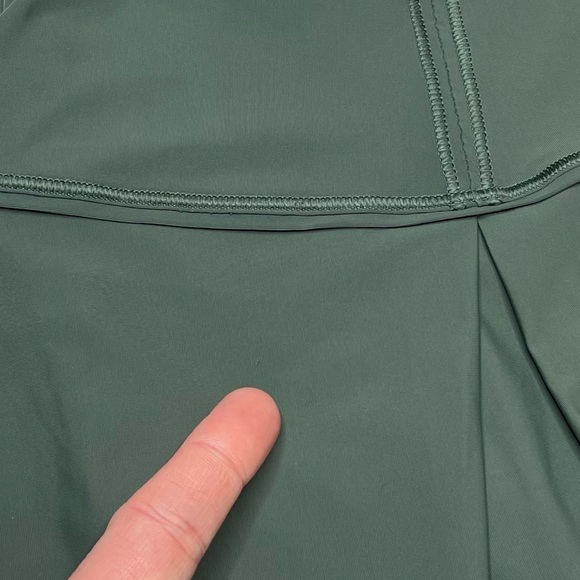 Lululemon Skort Lost in Pace Skirt Dark Forest Green - Picture 9 of 9